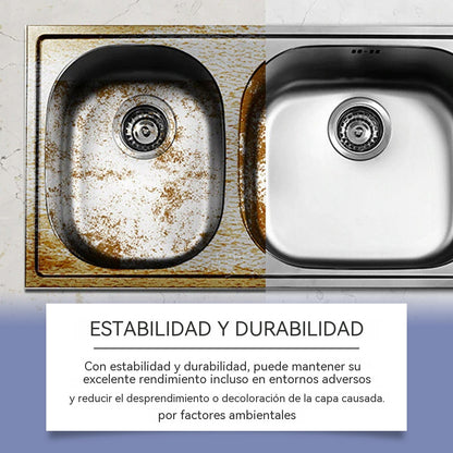 🔥【Compra uno y llévate otro gratis】Eliminador de óxido de metales de alta concentración, eliminador de óxido doméstico y limpiador