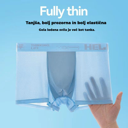 🔥【Kupite 6, dobite 6 gratis】🧊 Zadnji dan 49 % popusta --- Moške mrežaste antibakterijske boksarice v obliki črke U, večje velikosti ❤️ (40 kg–110 kg)