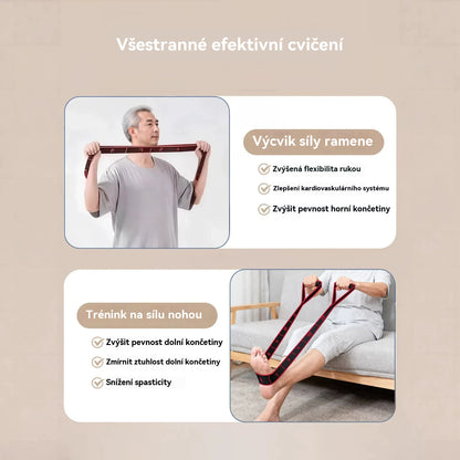 💪【Kúp 1, získaj 1 zadarmo】🌟Odporové gumy na tréning svalov a strečing nôh, ako aj elastické gumy vhodné pre ľudí stredného a staršieho veku. (2 položky)
