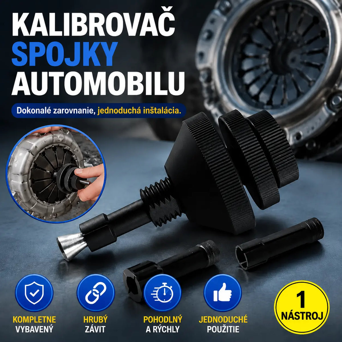 🔧 Nástroj na nastavenie spojky auta | Rýchlejšia a presnejšia inštalácia