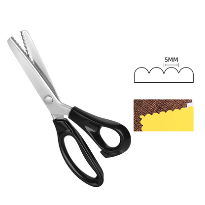 2 kusy za 22 eur🔥Kúpte 1 a druhý získate zadarmo✂️ Profesionálne cikcakovacie nožnice – ostré nožnice na látku so zúbkovaným ostrím