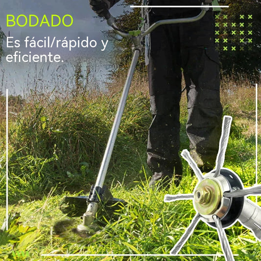 ⏰Časovo obmedzená ponuka🔥 Vymeniteľná kosačka na kosačku/krovinorez - Oceľová kosačka na kosenie trávy 🌿✂️⚙️