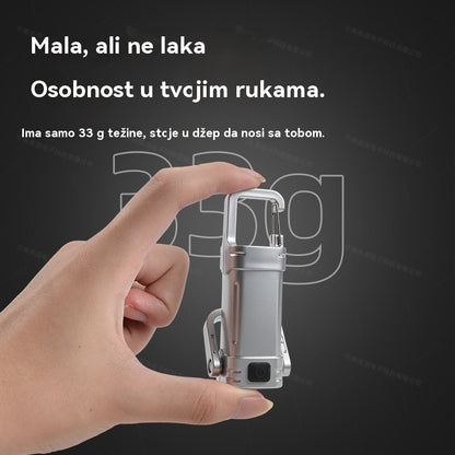 💡【Kupite 1 i dobijete 1 besplatno】🔥Odlična ponuda🔥Super svijetla vodootporna mini svjetiljka s izlazom od 1200 lm. Super svijetlo u mini formatu! Pet režima – nezamjenjiv pomagač za noć!