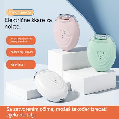 💅【 Kupite 1, dobijete 1 besplatno】【Prosječna cijena po komadu je 13 eura】 ✨ Električni prijenosni rezač noktiju, neophodan za kućanstvo, jednostavno brušenje noktiju, niska buka i smanjene vibracije, sigurna i profesionalna njega. 👶🔧