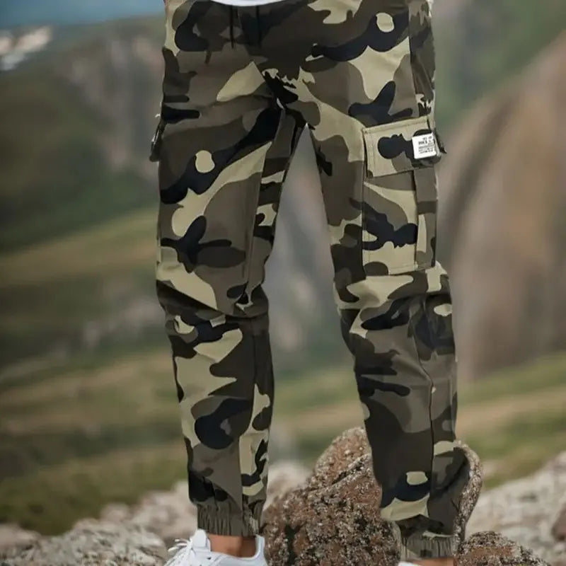 🛠️ ZĽAVA 60%! 👖 Odolné taktické pracovné nohavice – zmes nylonu a bavlny, mnoho funkčných vreciek, ideálne pre prácu vonku 🌲