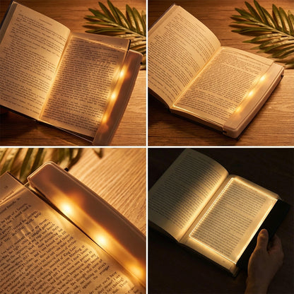 🎁【Kúpte 1 a dostanete 1 zadarmo】📜💡Čítacia lampa s nočným videním a plochým LED panelom, chrániaca oči