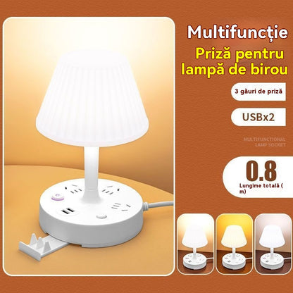 🎁【Kupite 1, dobijte 1 gratis】💡Višenamjensko noćno svjetlo s ugrađenom produžnom utičnicom: praktično, elegantno i štedi prostor!