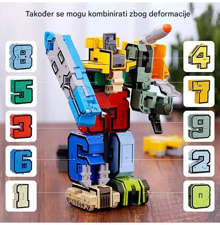 🔥【Najprodavaniji】🧒Digitalna igračka robot koji se transformira za djecu