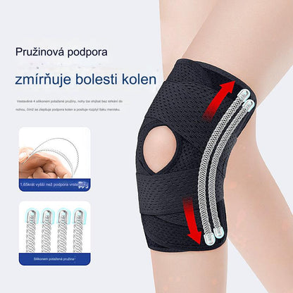 🦵【Kúp 1 a získaj 1 zadarmo】Dvojité pružinové chrániče kolien, vhodné na beh, cyklistiku, hranie lopty a iné športy