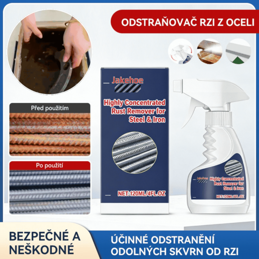 💦【Kúp 1, získaj 1 zadarmo】🔥 Vysoko koncentrovaný odstraňovač ocele a hrdze - rýchlo rozpúšťa hrdzu a obnovuje pôvodný vzhľad kovu bez námahy【2 položky】