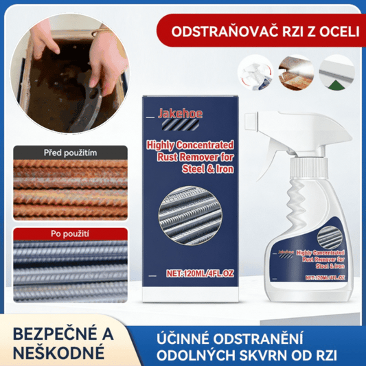 💦【Kúp 1, získaj 1 zadarmo】🔥 Vysoko koncentrovaný odstraňovač ocele a hrdze - rýchlo rozpúšťa hrdzu a obnovuje pôvodný vzhľad kovu bez námahy【2 položky】