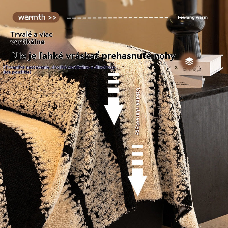 🛋️【50% zľava】🎉 Ultra mäkký, protišmykový plyšový poťah na pohovku – Zvyšuje pohodlie, chráni nábytok a pridáva štýl do vášho interiéru 🍂【180*130 cm】