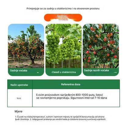 ✅😍Posebna ponuda✨Baktericidno sredstvo i sredstvo za uklanjanje štetočina za voćnjake, vraća vitalnost drveću i podržava gnojidbu lišća!!!