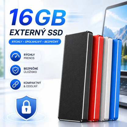 🎉【16T】Prenosný pevný disk s ultrarýchlym prenosom dát 150 MB/s