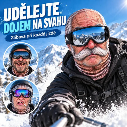 🔥😎 Zábavné a hrejivé 3D masky na tvár, ideálne na zimné outdoorové aktivity