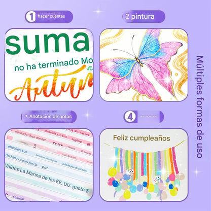 🔥✨️Комплект двустранни светкавични маркери