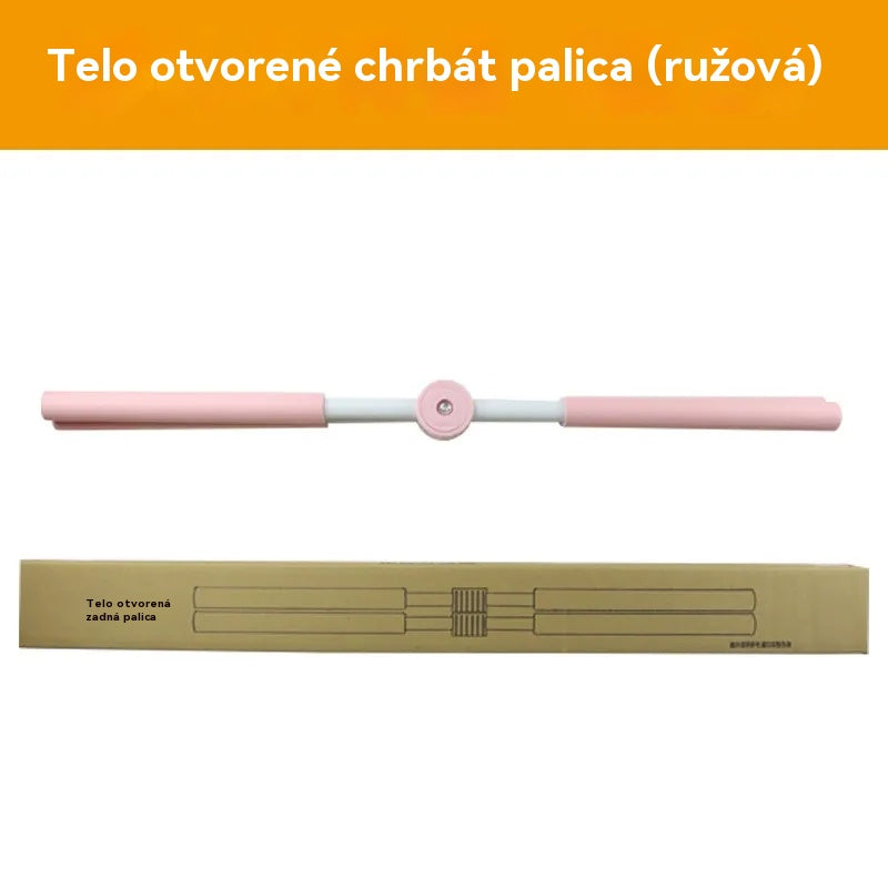 🔥🤸‍♀️【Posebna ponuda】🧘‍♂️ Štap za korekciju leđa – Joga štap za otvaranje leđa i savršeno držanje tijela!