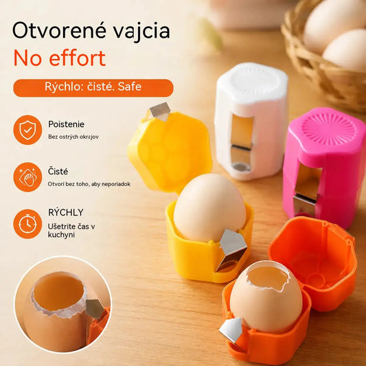 🔥【Sada 3 kusov】🥚Otvárač na vajíčka