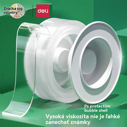 💧 【2 zväzky】Dvojstranná nanolepka, vysoká viskozita, priehľadná akrylová fólia, vodovzdorná, odolná voči prachu