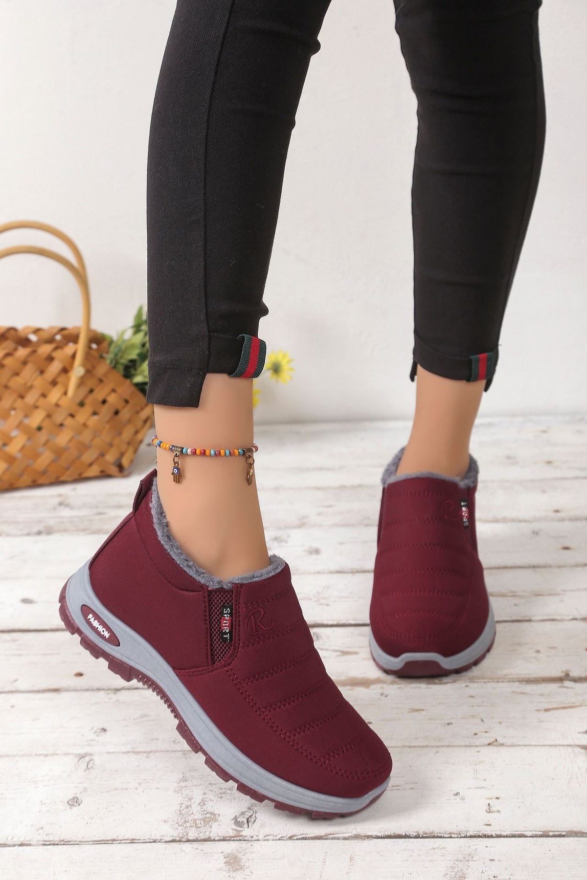 🔥【Špeciálna 50% zľava】【35-48】Unisex zimné čižmy s plyšovou podšívkou - teplé, pohodlné a protišmykové do chladného počasia