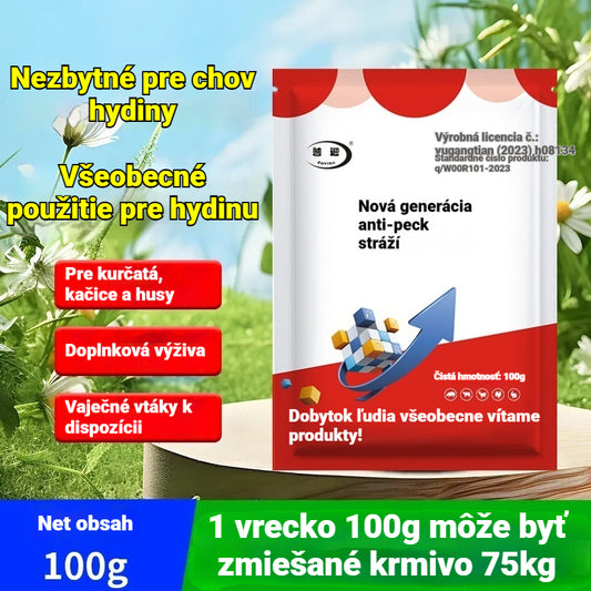 🐔【Kúpte 1, dostanete 1 zadarmo】🐓Veterinárny doplnok stopových prvkov proti klovaniu, vhodný pre sliepky, kačice, husi a tie, ktoré klujú pri vetracom otvore, perie alebo vajciach.【2 položky】