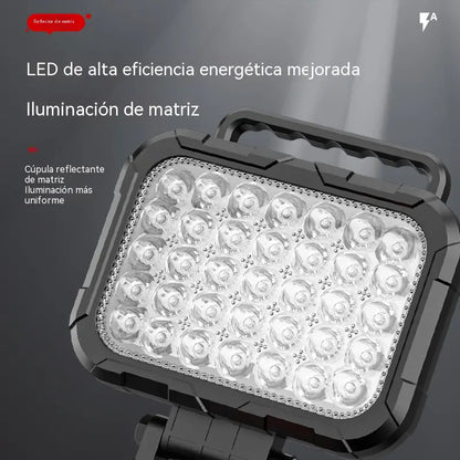🔥💡Baterka napájaná lítiovým akumulátorom s USB rozhraním, vhodná na opravy áut a pod.