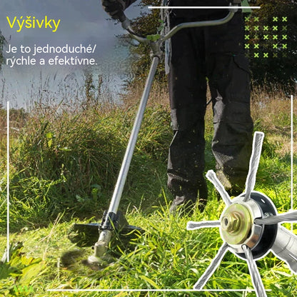 🔥✨【Kúpte 1 kus a získajte 1 zadarmo】🔥 Vymeniteľná kosačka na kosačku/krovinorez - Oceľová kosačka na kosenie trávy 🌿✂️⚙️【2 kusy】