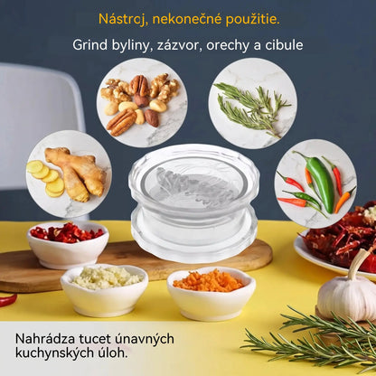 🧄🔄【3 položky za 21 eur】Ručný lis na cesnak. Využite zľavu 49%!
