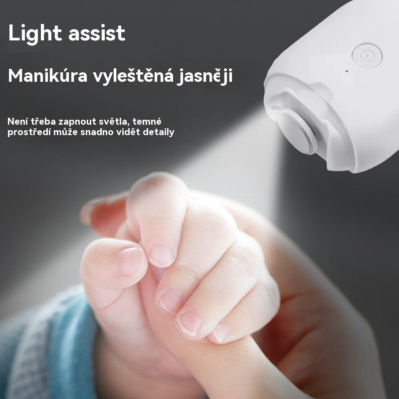 💅 Kúpte 1 kus a získajte 1 zadarmo! ✨ Automatický pilník na nechty (1 kus), pre bezpečnú a šetrnú starostlivosť o nechty 👶🔧