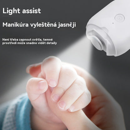 💅 Купете 1 брой и вземете 1 безплатно! ✨【21.5 лв за брой】Ново обновени електрически ноктопластери, 2 в 1 за рязане и шлифоване, автоматично събиране на остатъци (2 артикула)👶🔧