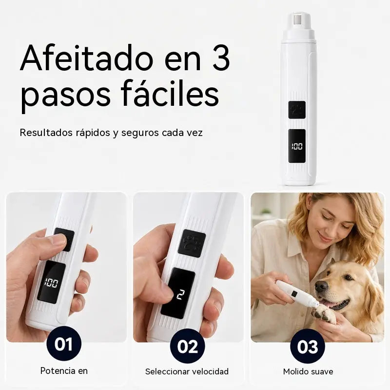 🔥【Kúpte 1 a získajte 1 zadarmo】🐱🐶 Elektrický pilník na nechty pre domáce zvieratá s LED indikátorom napájania