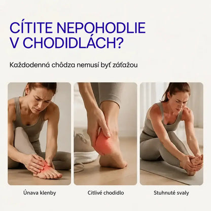 🦶 TPE masážny valec na chodidlá — textúrovaný povrch pre uvoľnenie unavených nôh a stimuláciu reflexných bodov.