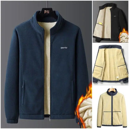 ⛄💥【M-5XL】Nueva colección de chaquetas gruesas de piel de cordero para hombre – Otoño/Invierno