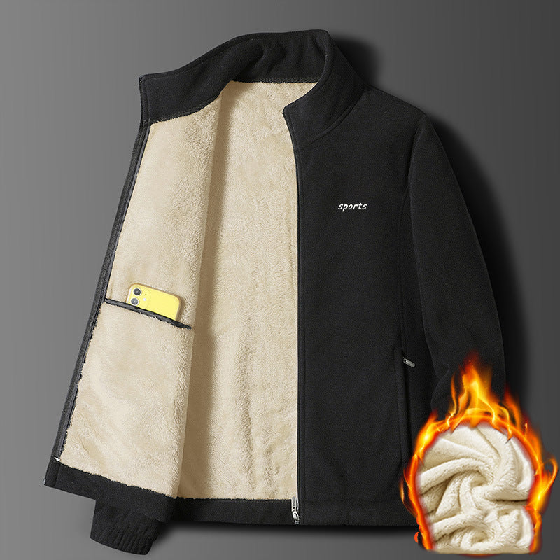 ⛄💥【M-5XL】Nueva colección de chaquetas gruesas de piel de cordero para hombre – Otoño/Invierno