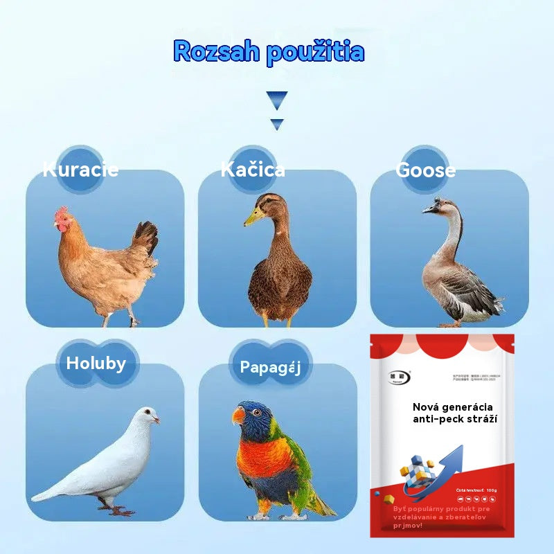 🐔【Kúpte 1, dostanete 1 zadarmo】🐓Veterinárny doplnok stopových prvkov proti klovaniu, vhodný pre sliepky, kačice, husi a tie, ktoré klujú pri vetracom otvore, perie alebo vajciach.【2 položky】