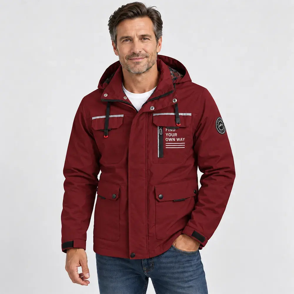 Časovo obmedzená ponuka【M~4XL】 jeseň a zima 2026 nová outdoorová horolezecká bunda odolná voči vetru a vode