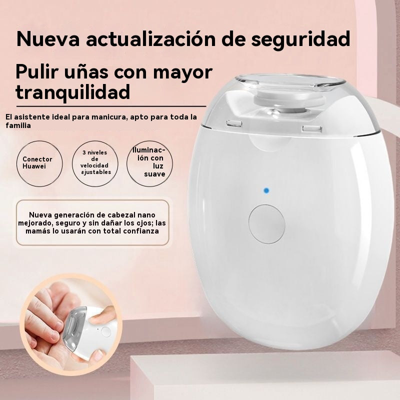 💅 ¡Compra 1 y llévate 1 gratis! ✨ Cortauñas y Pulidor Eléctrico 2 en 1: ¡Uñas perfectas de salón en casa!  👶🔧