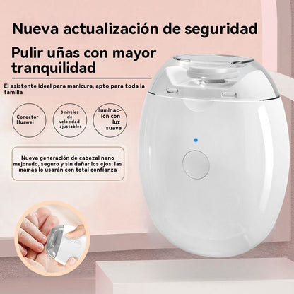 💅 ¡Compra 1 y llévate 1 gratis! ✨ Cortauñas y Pulidor Eléctrico 2 en 1: ¡Uñas perfectas de salón en casa!  👶🔧