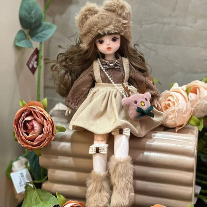 🔥Nové produkty so zľavou 50 %✨Vynikajúca sada pre bábiky 30 cm, jedna bábika, vrátane okuliarov.