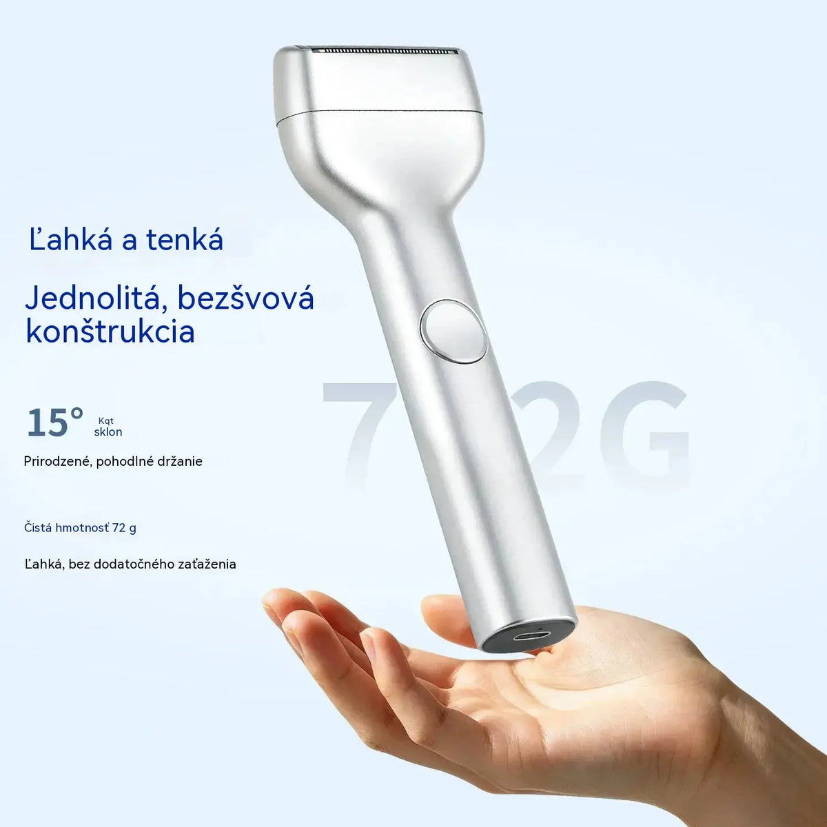 Novinka – ponuka za polovičnú cenu 💥⚡ Rozlúčte sa s podráždením po holení! 🧔 Výkonný dobíjateľný elektrický holiaci strojček pre mužov.
