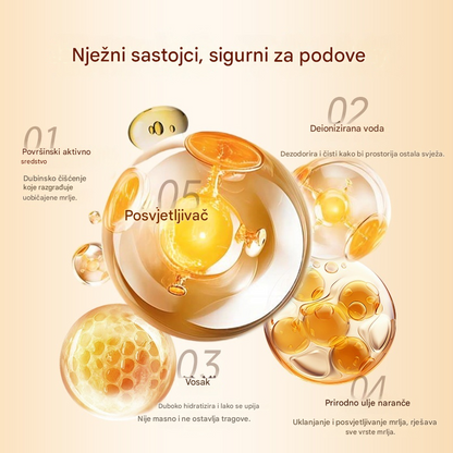 🔥✨【Kupi 1 i dobij 1 gratis】Visokoučinkoviti sprej za čišćenje i izbjeljivanje drva – čisti, obnavlja i štiti površinu te pomaže spriječiti trošenje podova