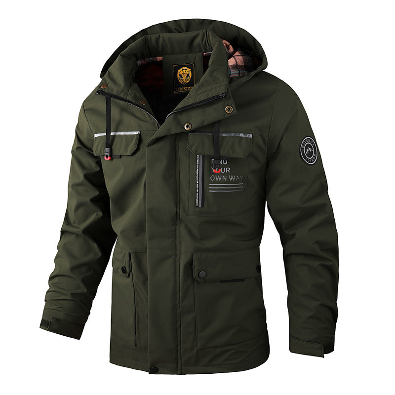 🔥🔥【M-6XL】Nueva chaqueta cálida de hombre para otoño e invierno