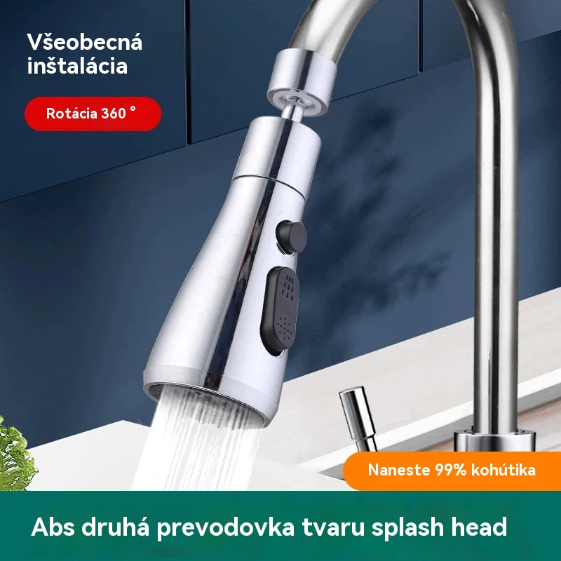 🔥【Kúpte 1 a získajte 1 zadarmo】🚰🔥360° otočná predlžovacia tryska na batériu - zvyšuje tlak vody a zároveň šetrí vodu, čím znižuje spotrebu bez straty výkonu.【2 položky】