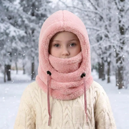 🔥2 položky 🧢🧣Zateplená, vetruodolná čiapka typu kukla pre detskú cyklistiku
