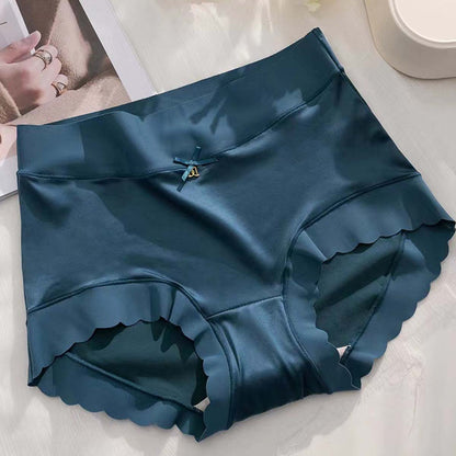 🔥🌟🩲Juego de 6 unidades de ropa interior femenina - Hecho de seda fría, sin costuras, antibacteriano y extremadamente cómodo. ¡La elección perfecta para todo el día! (Para tallas de 40-75 kg)
