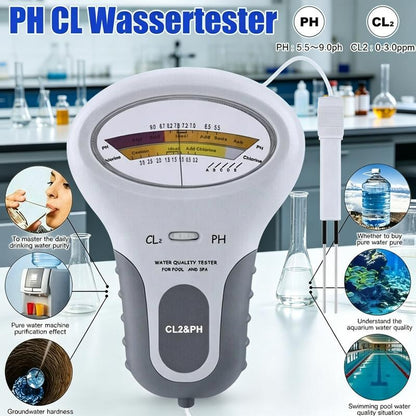 🔬💧 Tester na pH a zvyškový chlór (Cl2) – zľava 50 %! Presne zmerajte pH a hladinu zvyškového chlóru vo vašom bazéne: jednoducho, rýchlo a spoľahlivo. 🔥🏊