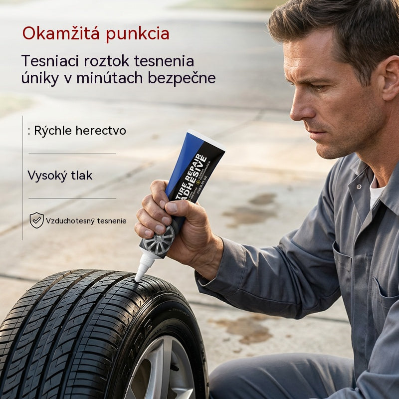 🥇🚗【Kúp 1, získaj 1 zadarmo】Sada lepidla na opravu pneumatik – rychle schne, silná přilnavost – ✅platba na dobírku【2 položky】