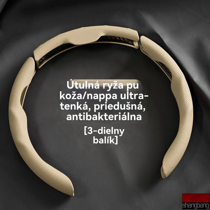 💥【Zimná špeciálna ponuka 50%】🚗 Univerzálny vysokokvalitný kožený kryt volantu pre auto, vhodný pre všetky ročné obdobia, protišmykový, absorbujúci pot a odolný voči opotrebovaniu.