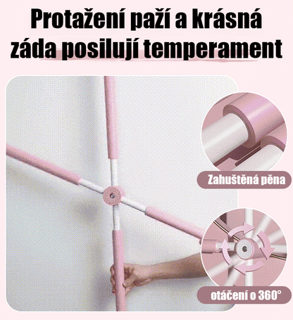 🔥🤸‍♀️【Špeciálna ponuka】🧘‍♂️ Palica na korekciu hrbu – Jóga palica na otváranie chrbta a perfektnú držanie tela!