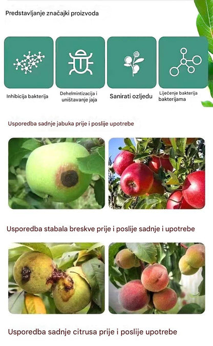 ✅😍Posebna ponuda✨Baktericidno sredstvo i sredstvo za uklanjanje štetočina za voćnjake, vraća vitalnost drveću i podržava gnojidbu lišća!!!